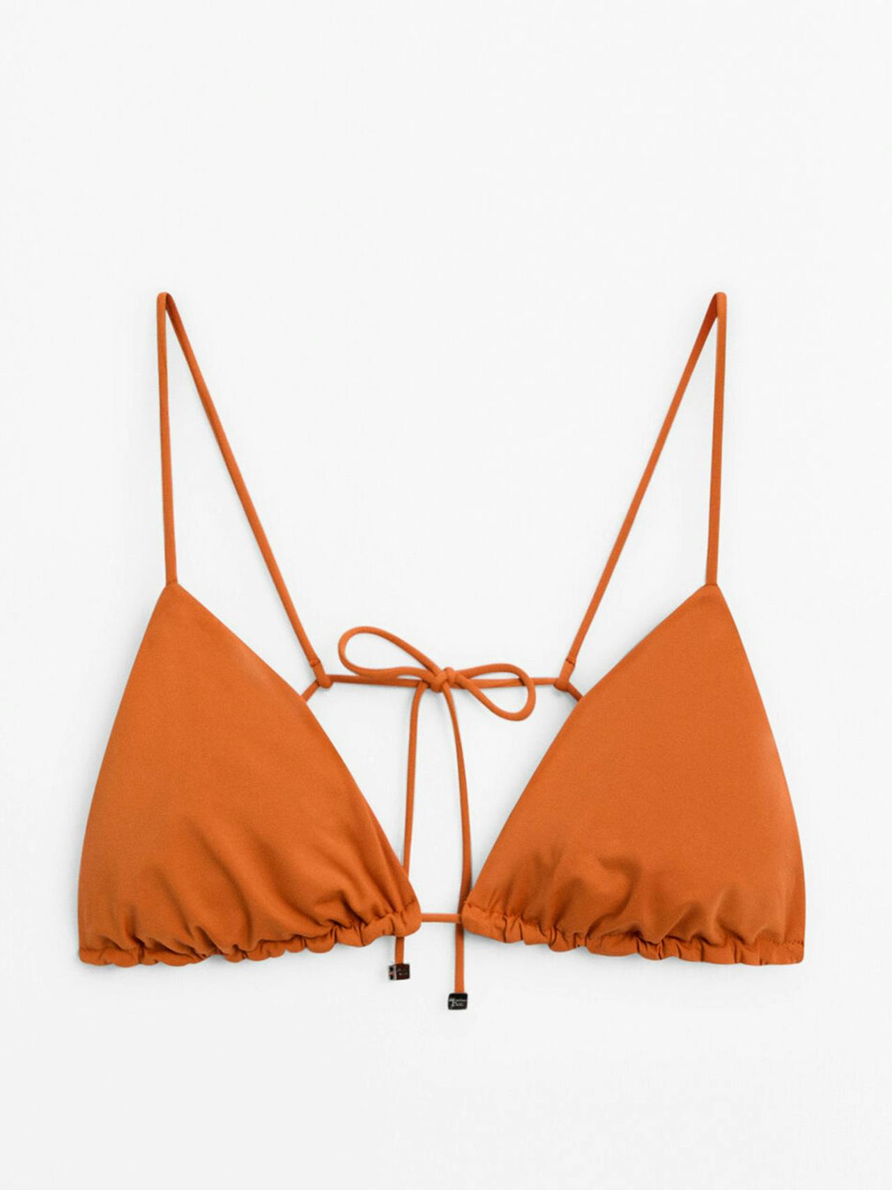 Strappy triangle bikini top