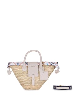 Mini Capazo Oh Là Là beige crossbody bag Bolsos Paris/64    - Collagerie