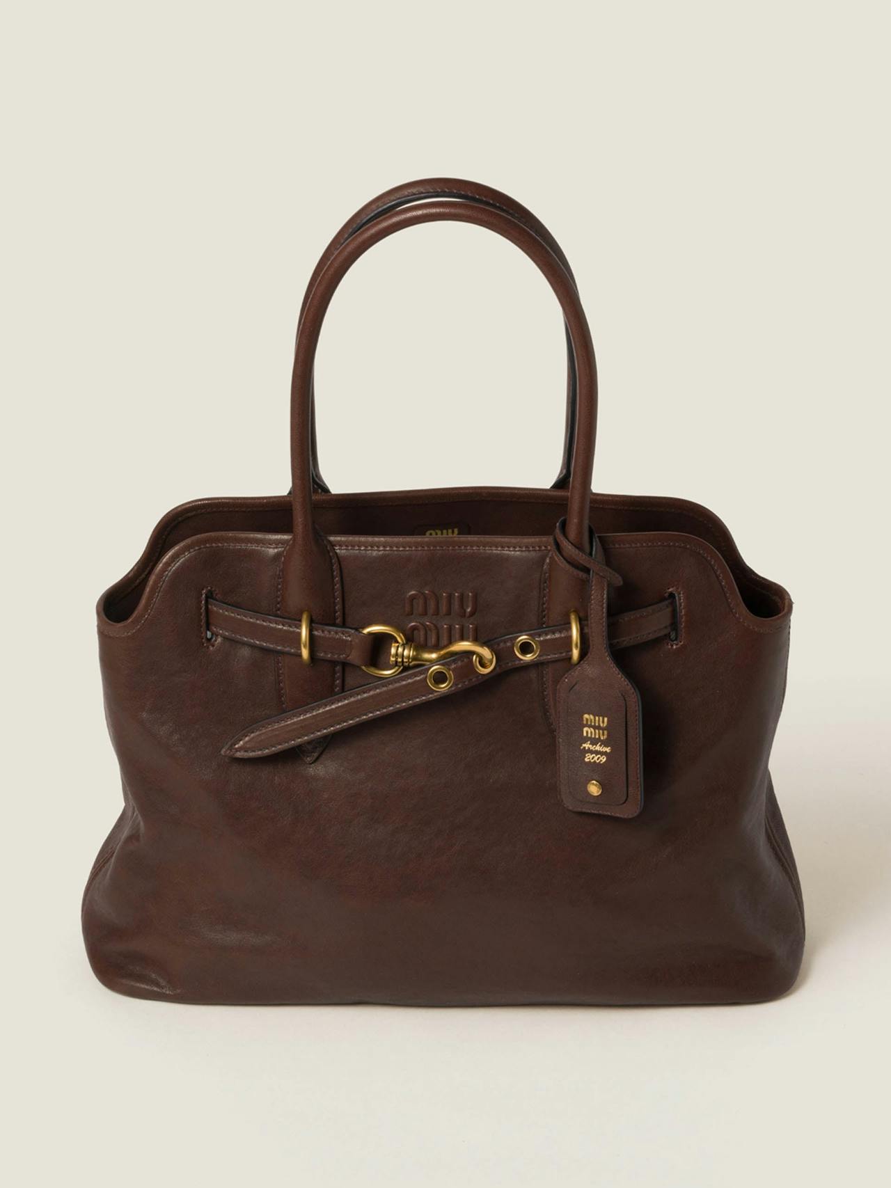 Aventure nappa leather bag