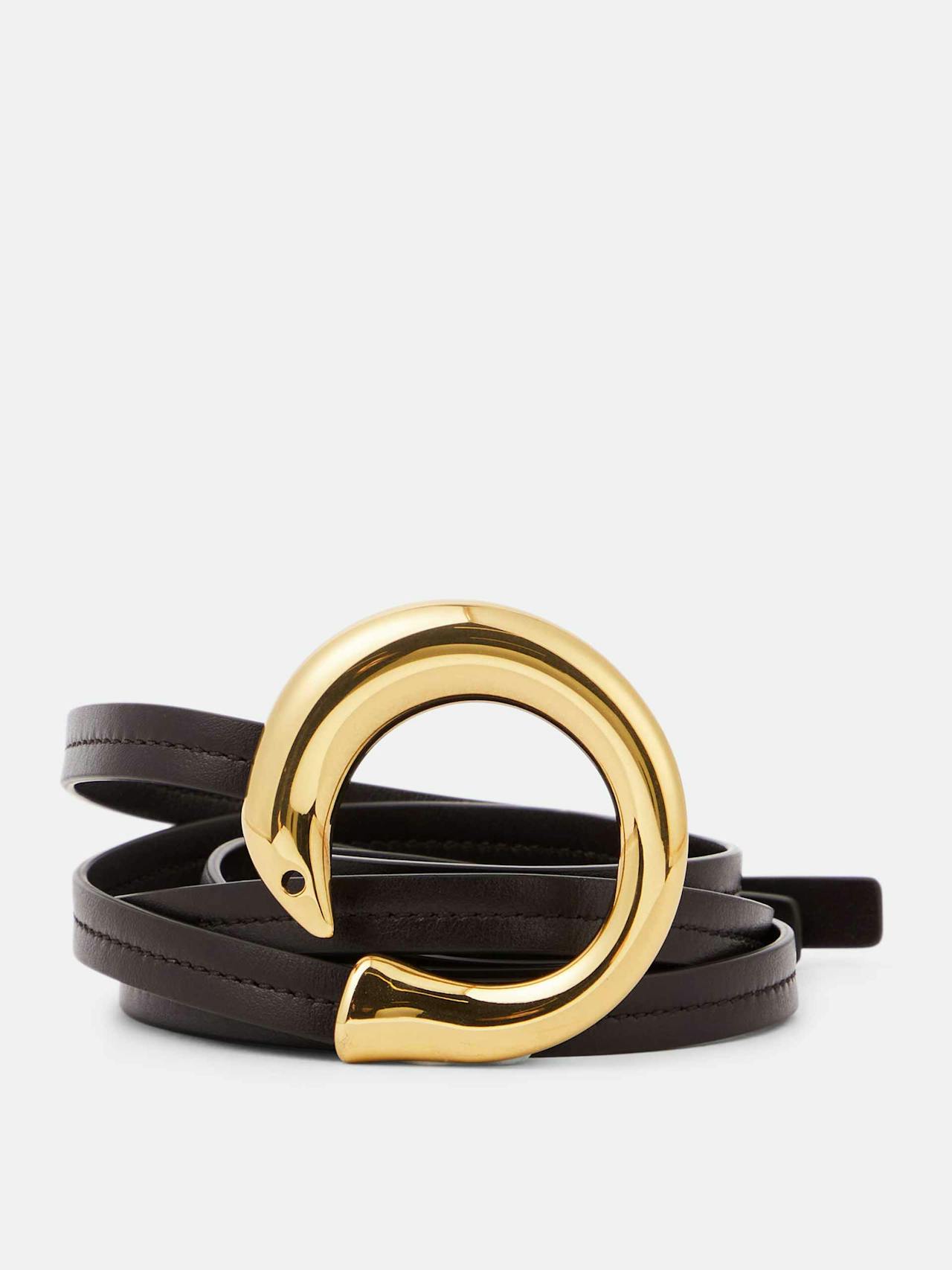 Sardine leather belt