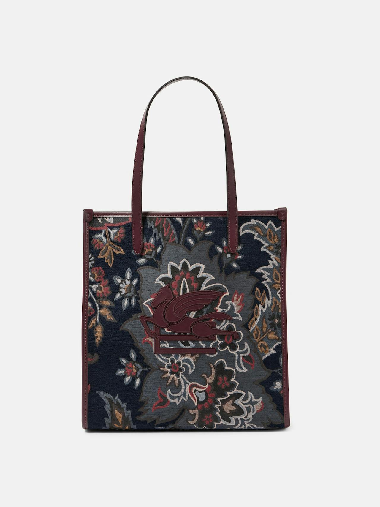 Love Trotter Medium embroidered tote bag