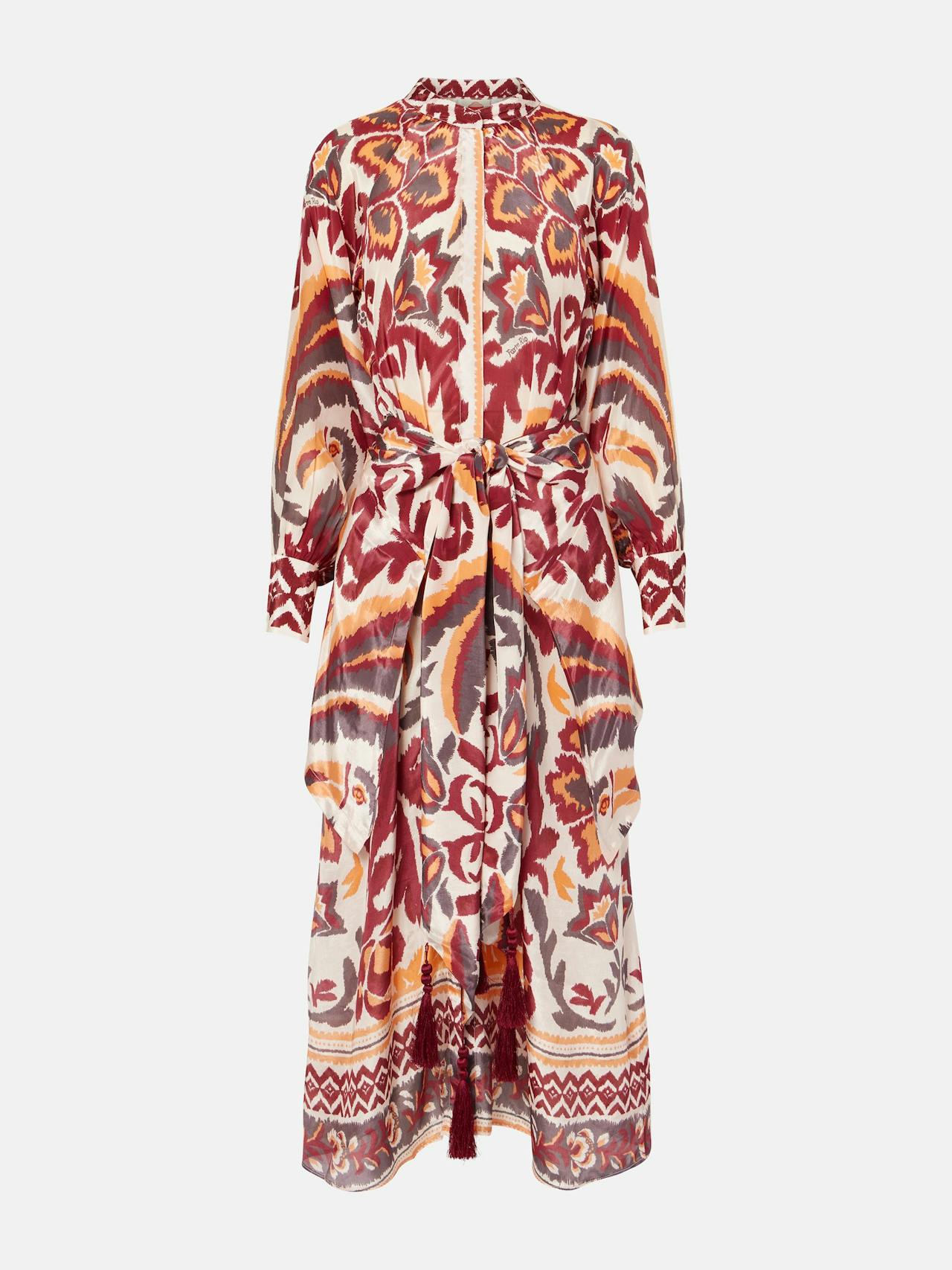 Toucans maxi dress