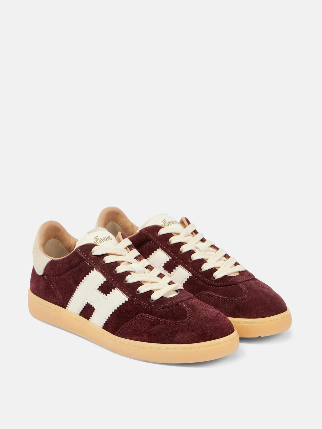 Suede sneakers