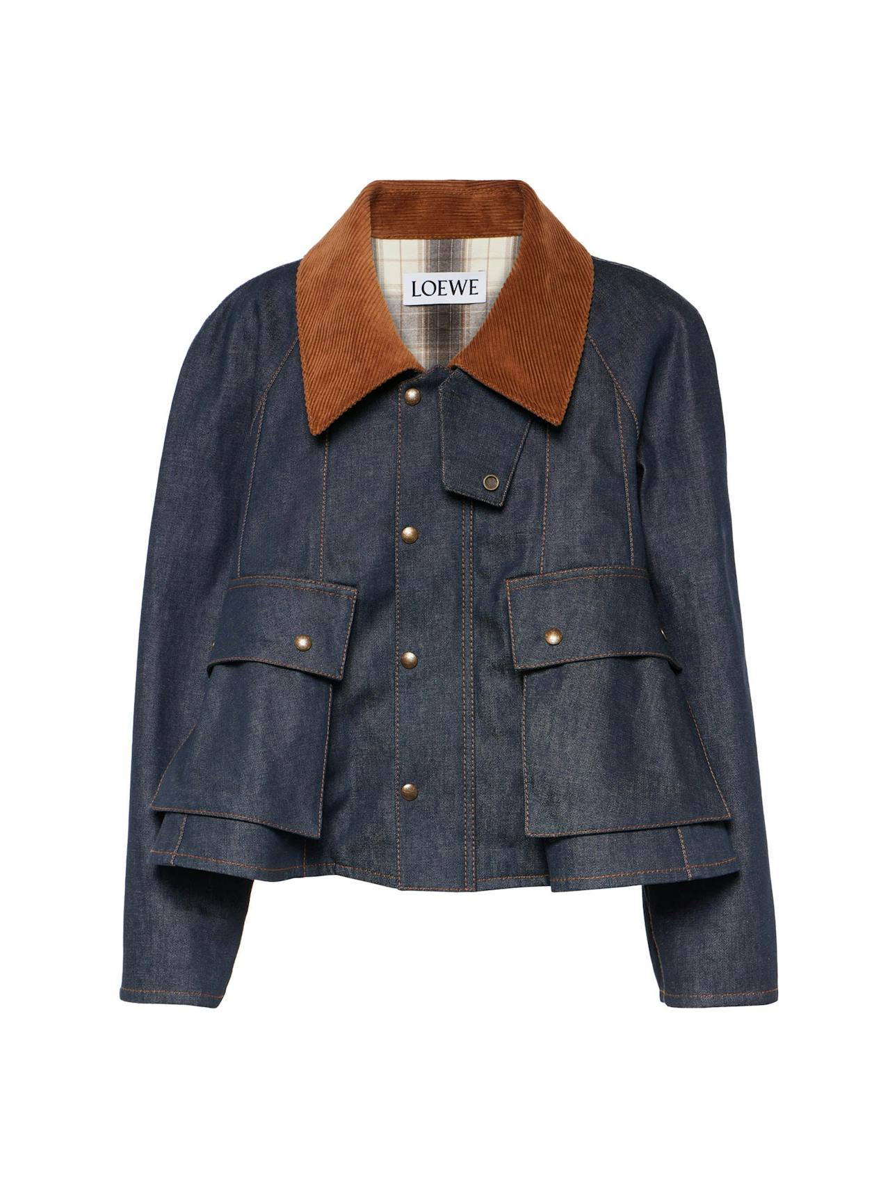 Trapeze denim jacket