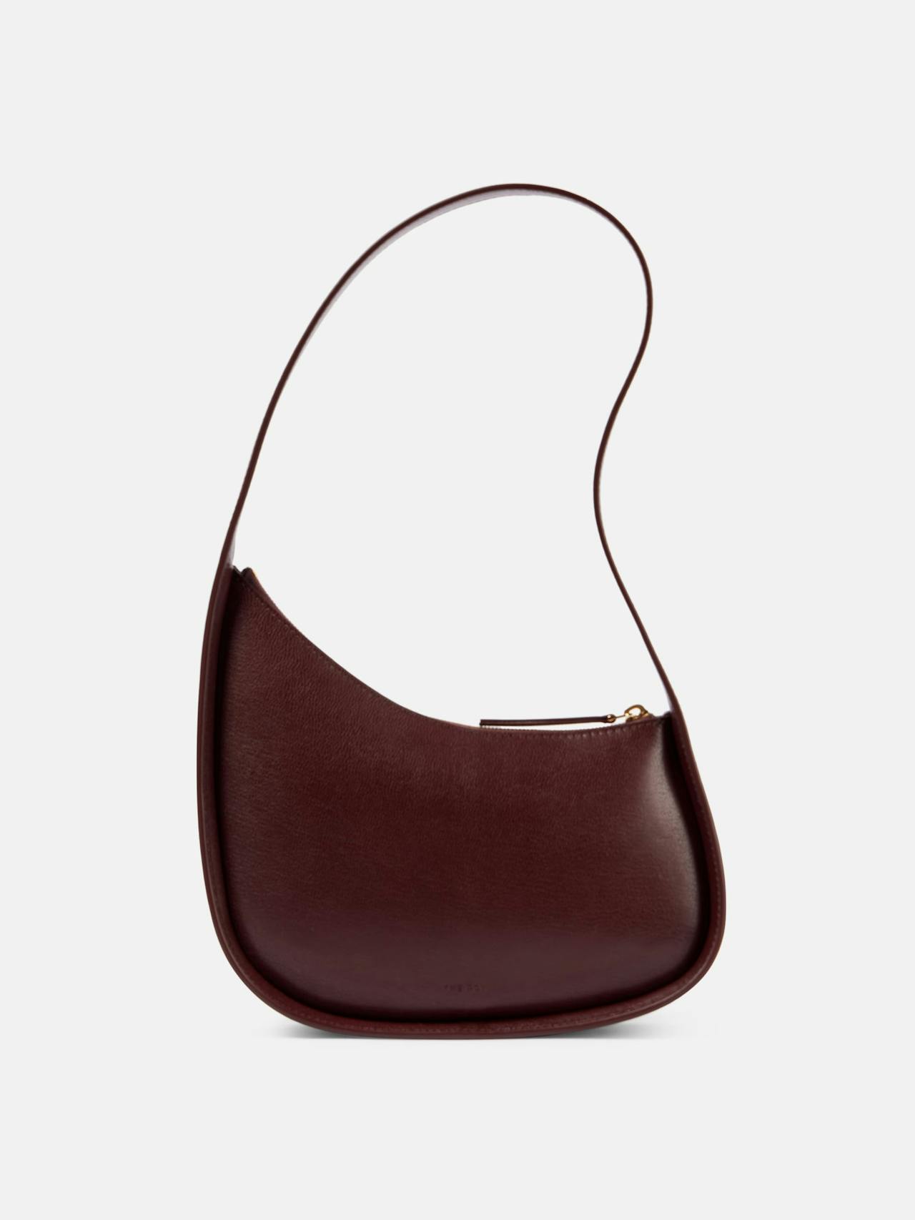 Half Moon leather shoulder bag