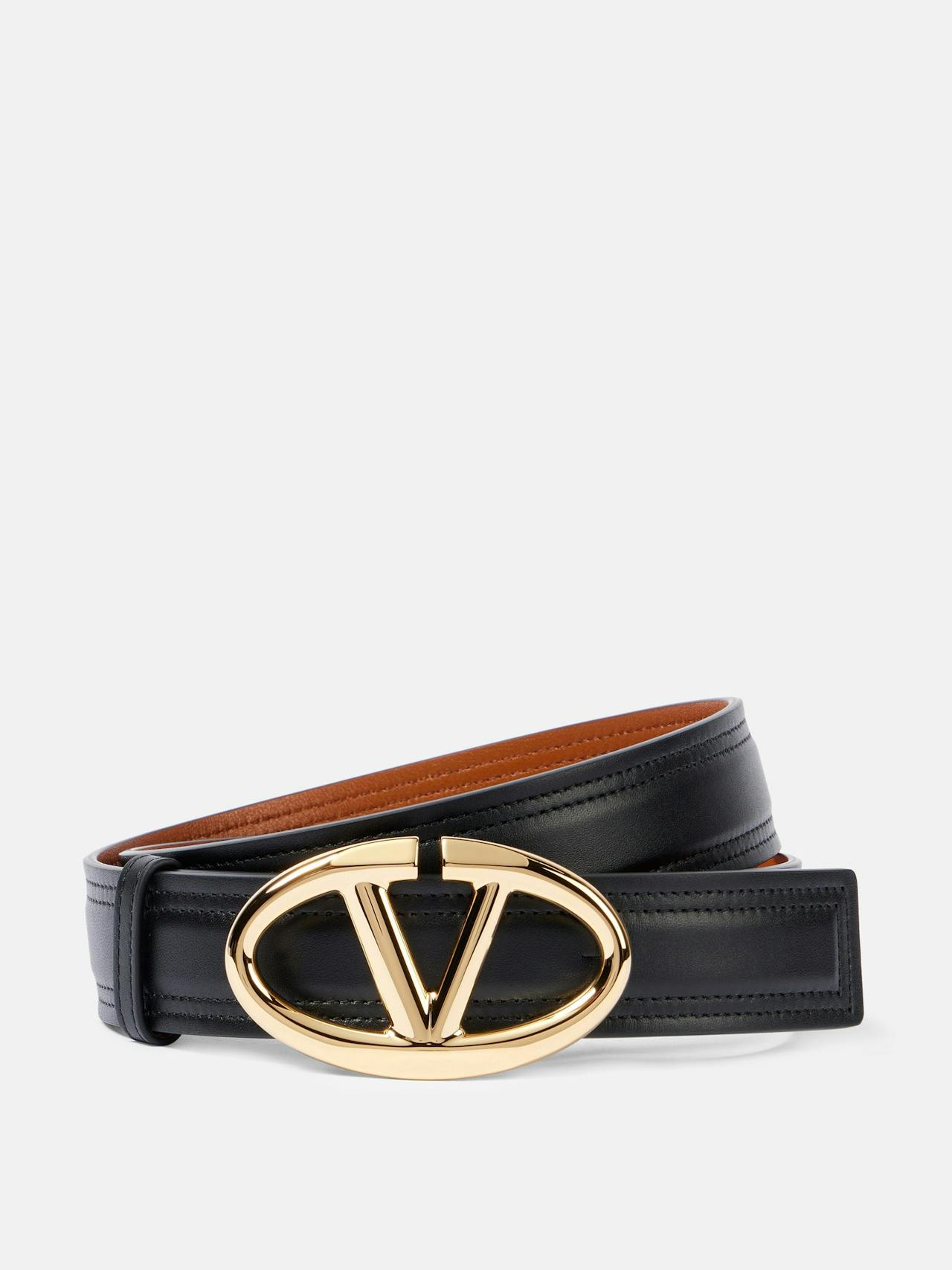 Leather belt