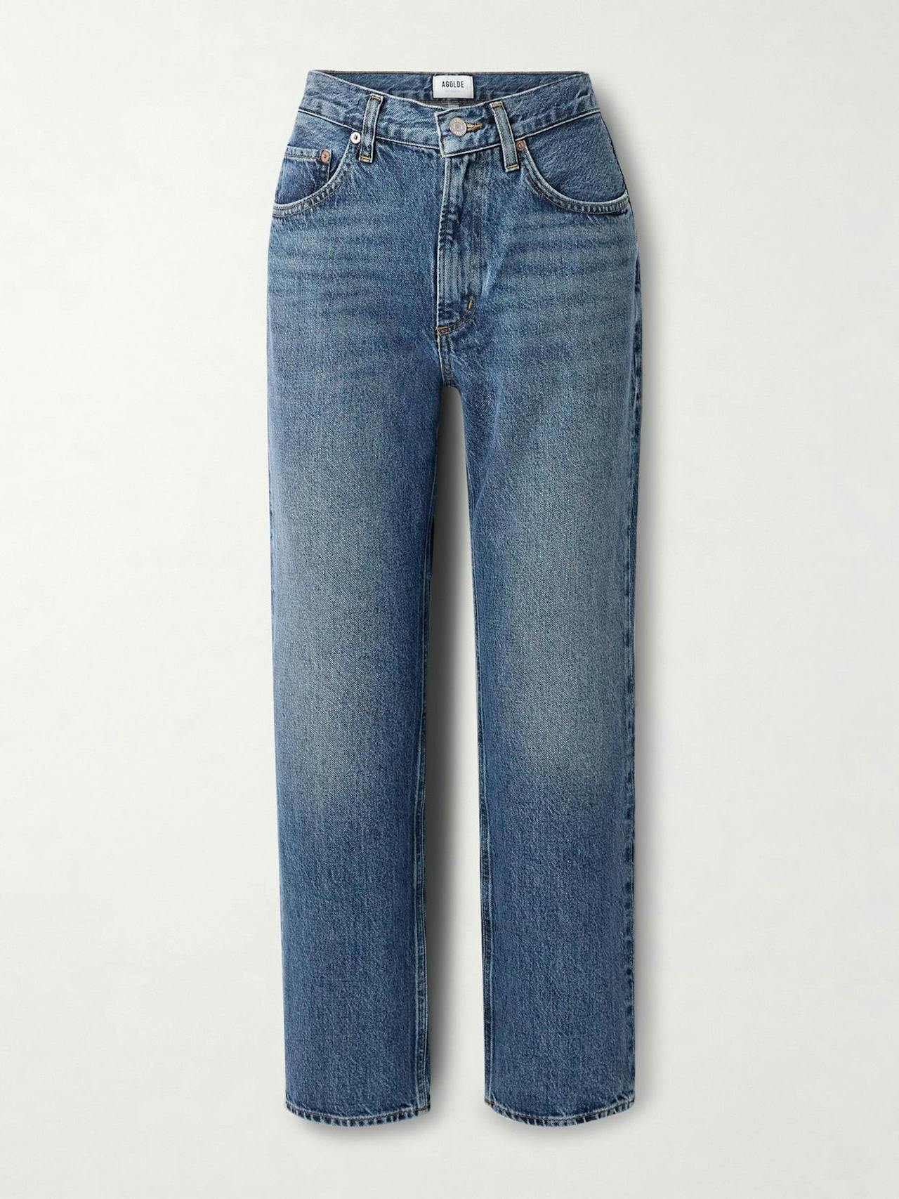 Valen mid-rise straight-leg jeans