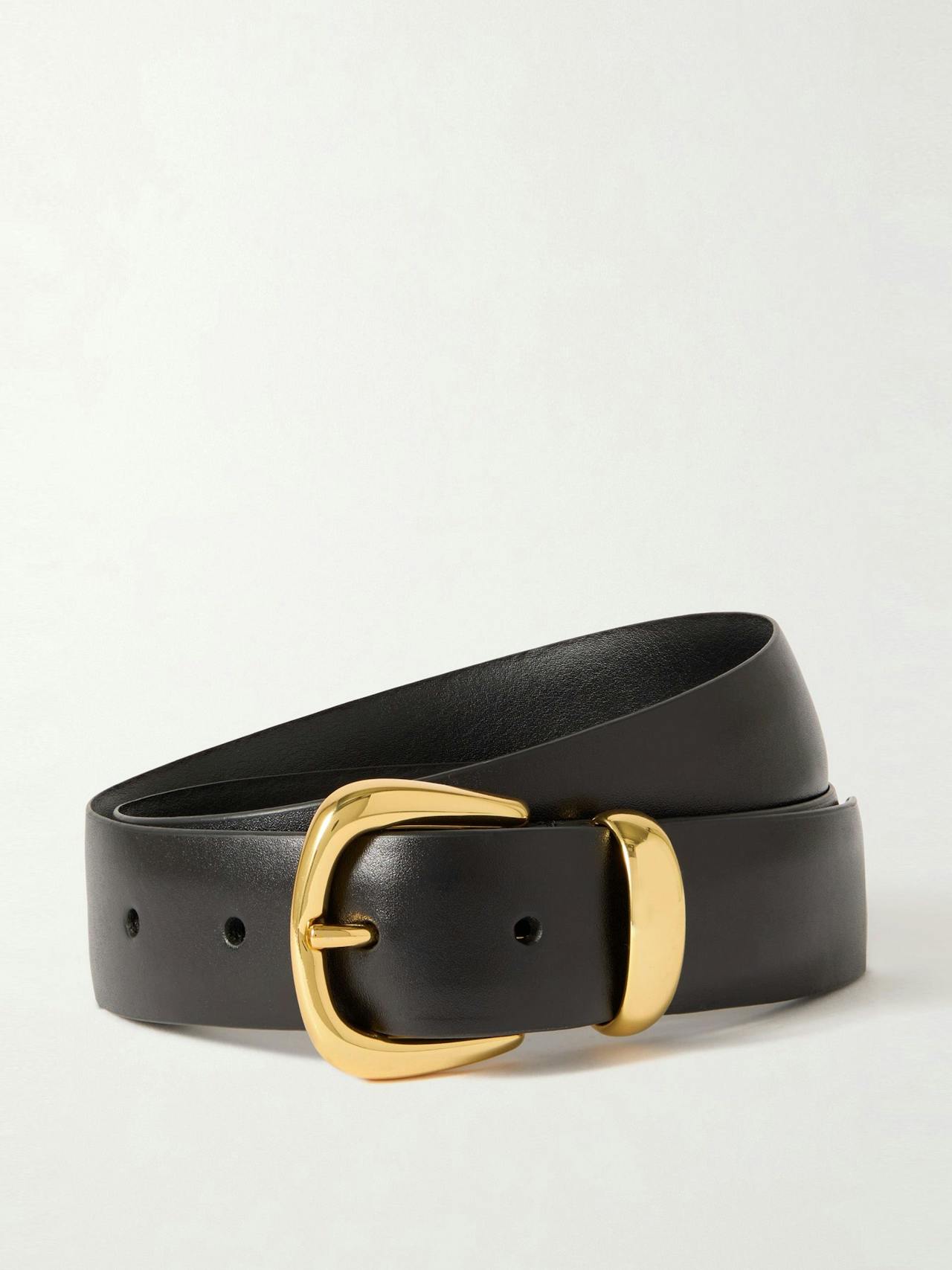 Leather belt