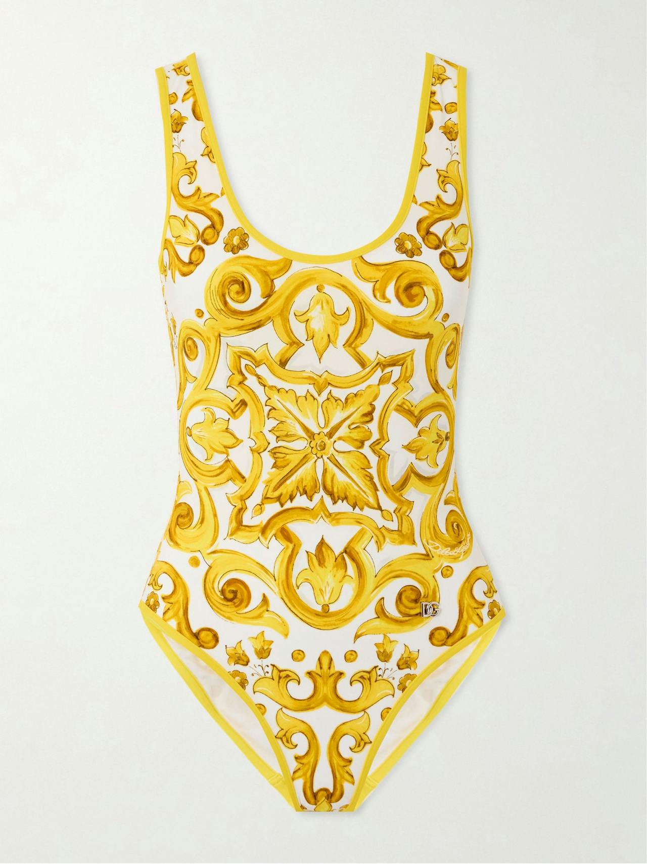 Maiolica printed swimsuit
