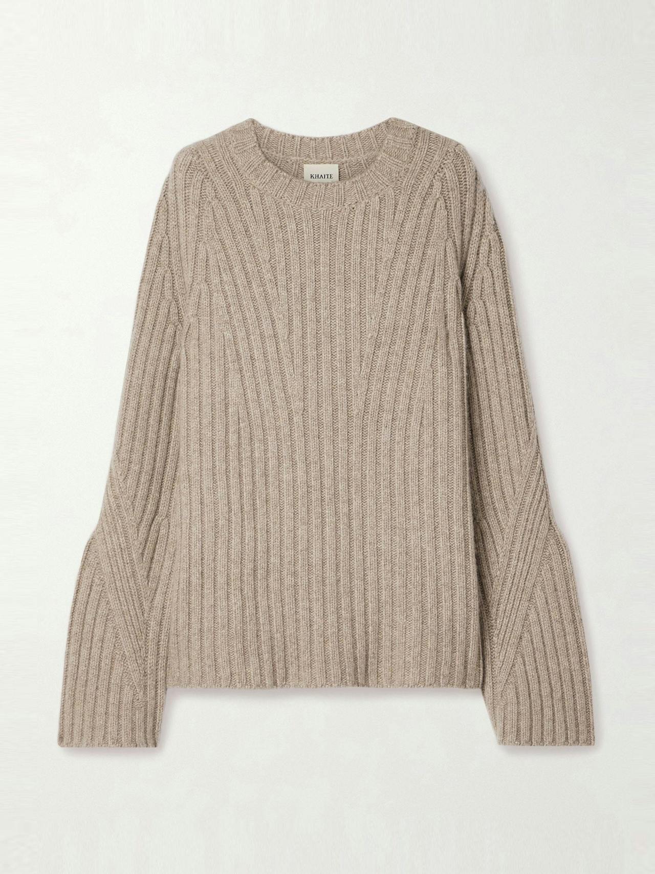 Calvin ribbed cashmere sweater
