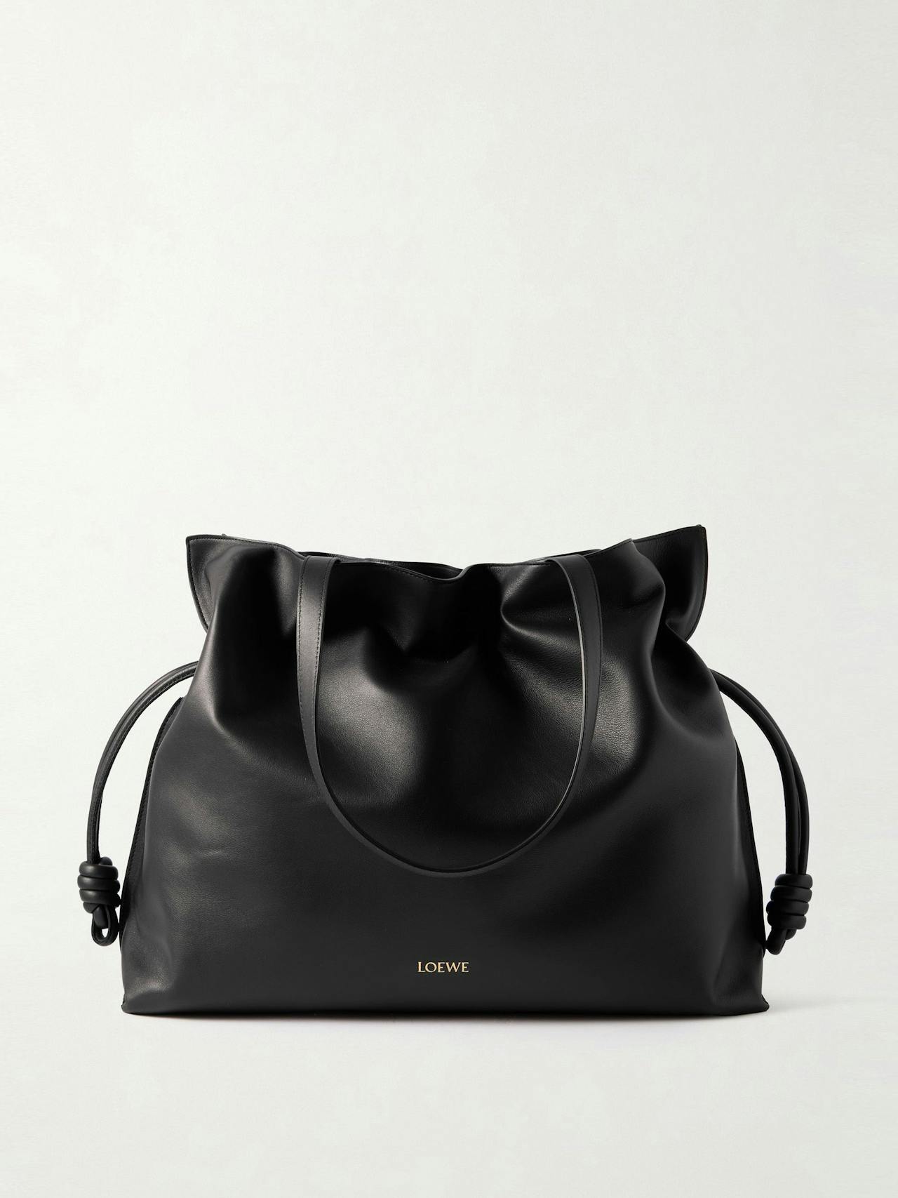 Flamenco XL leather tote