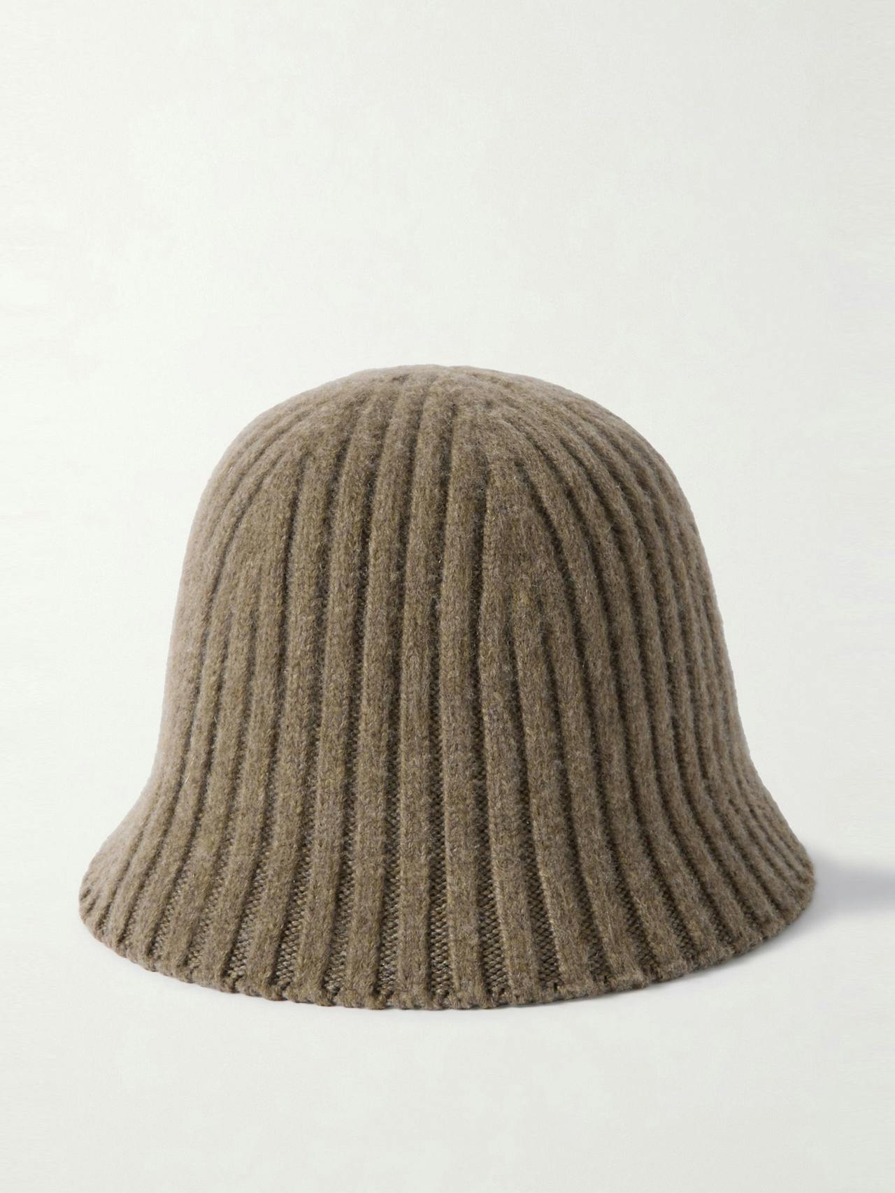 Fobello ribbed cashmere and silk-blend hat