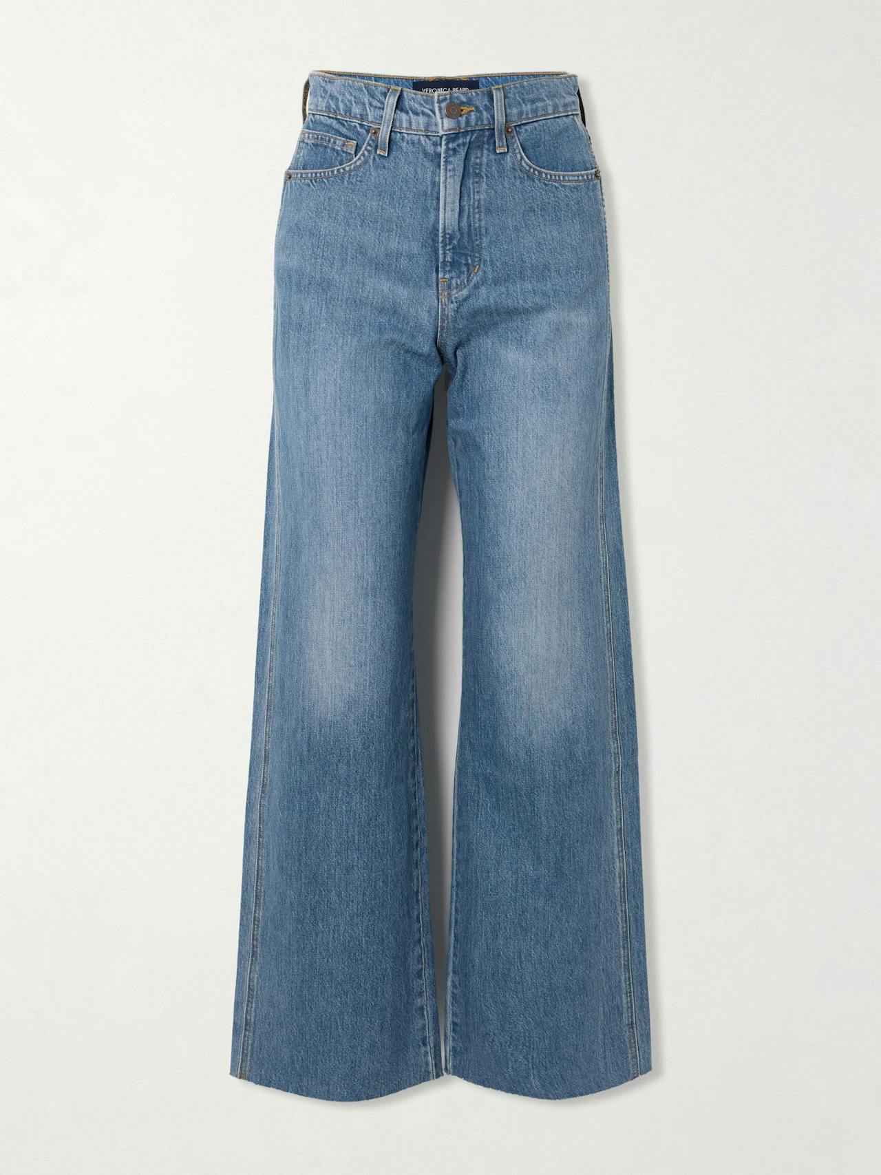 Taylor high-rise wide-leg jeans