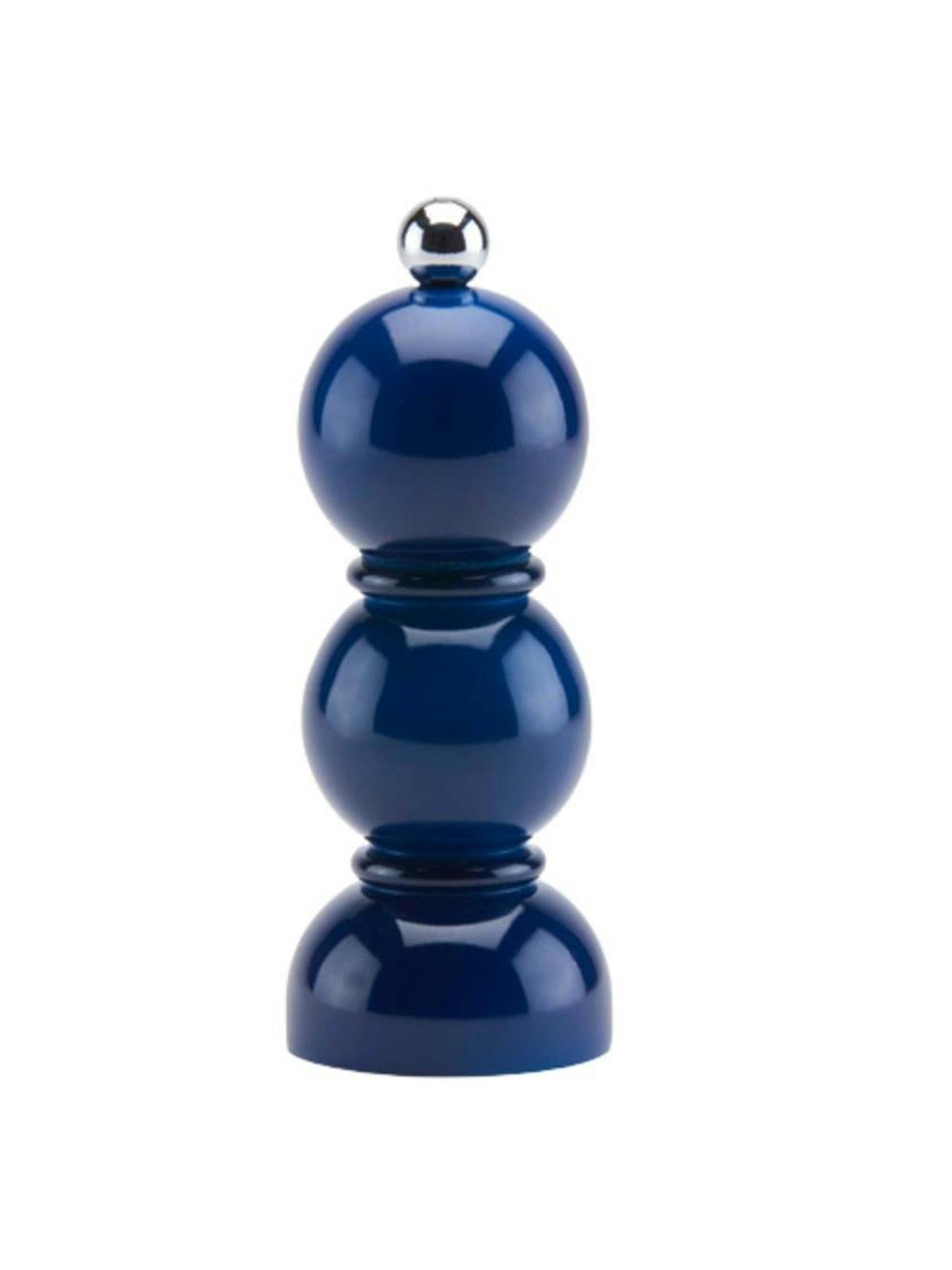 Navy mini bob salt and pepper mill