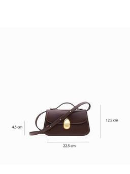 Dark chocolate Phoenix 1.0 crossbody bag Crossbody bag NEOUS    - Collagerie