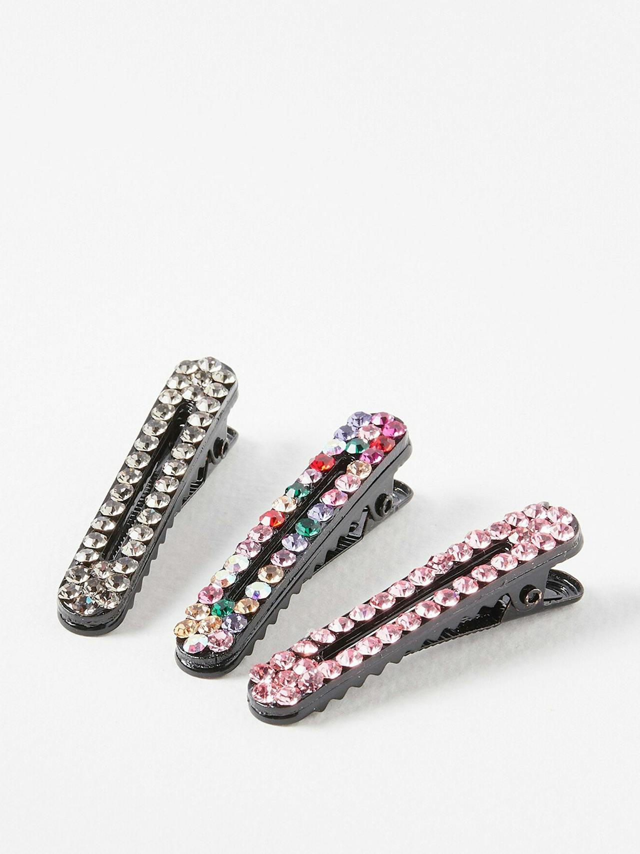 Mini hair clips (pack of 3)