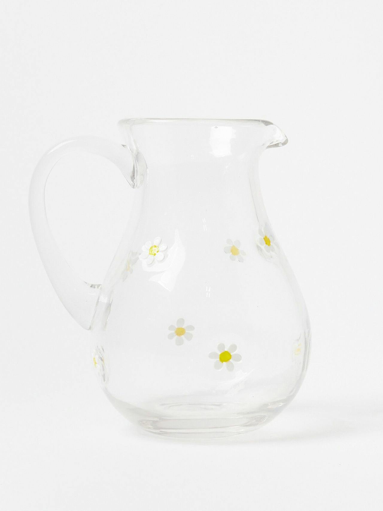 Daisy Como glass jug