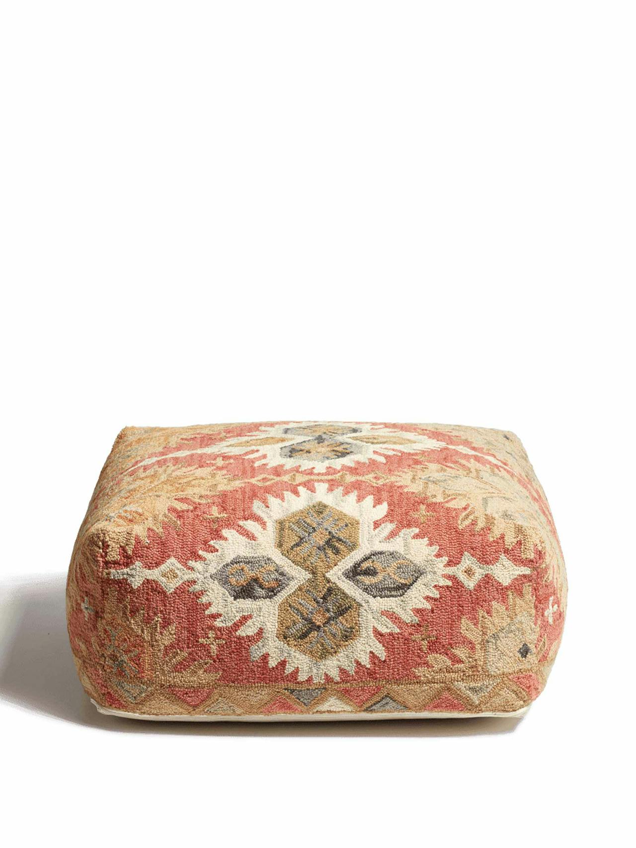 Manisa floor cushion in Persian Red