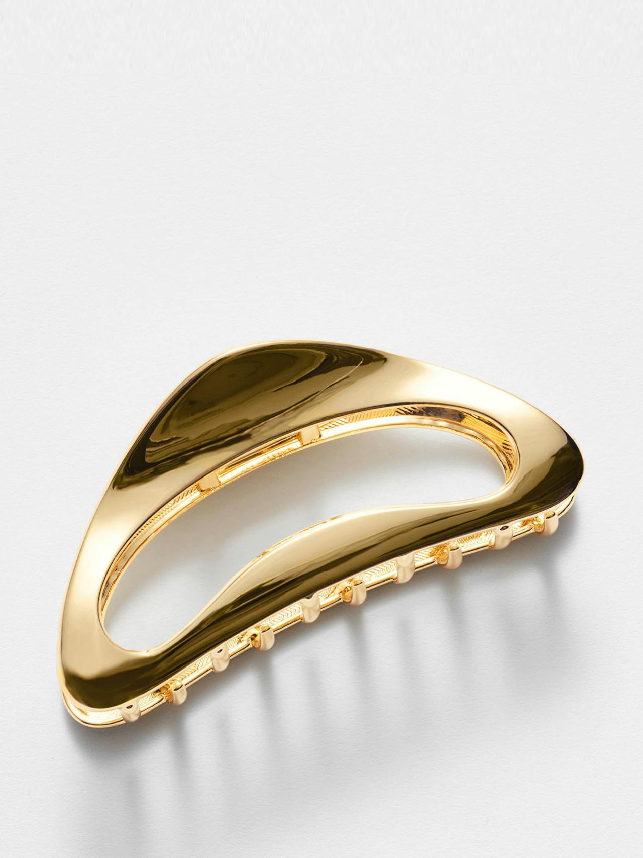 Gold-tone claw clip