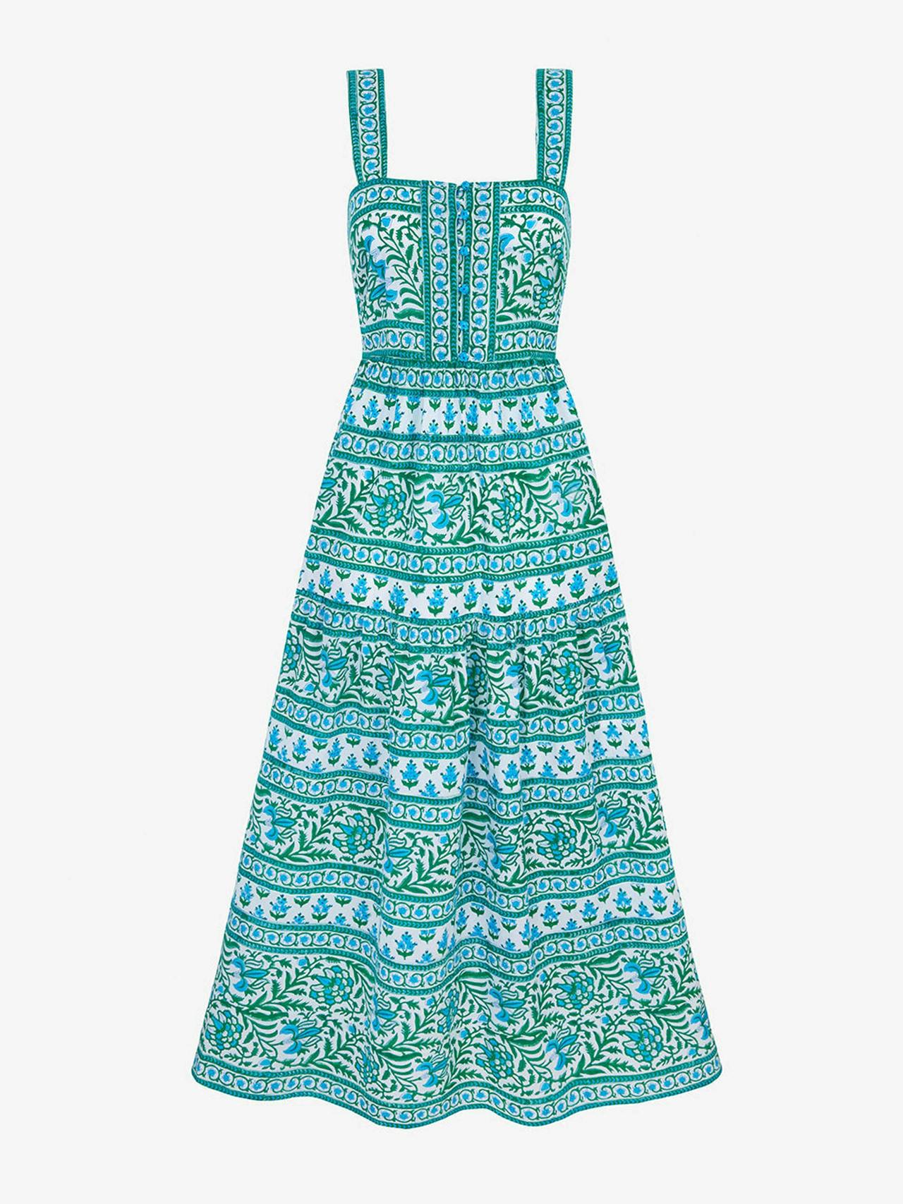Aqua mix lucia dress