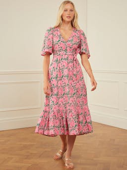 Bubblegum rose jemima dress Dresses Pink City Prints    - Collagerie