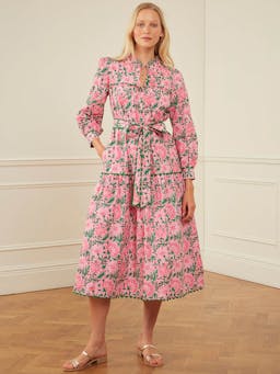 Bubblegum rose margot dress Dresses Pink City Prints    - Collagerie