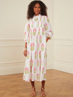 Zest botanical anjuna kaftan Dresses Pink City Prints    - Collagerie