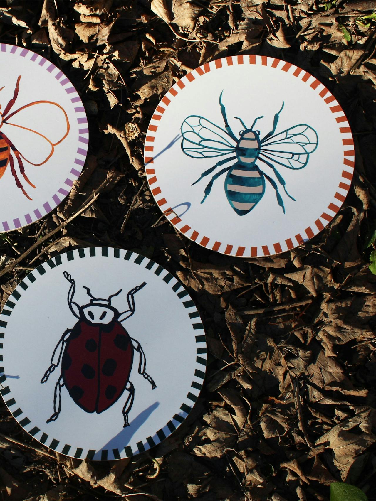 Beetle placemat Placemat Amuse La Bouche    - Collagerie