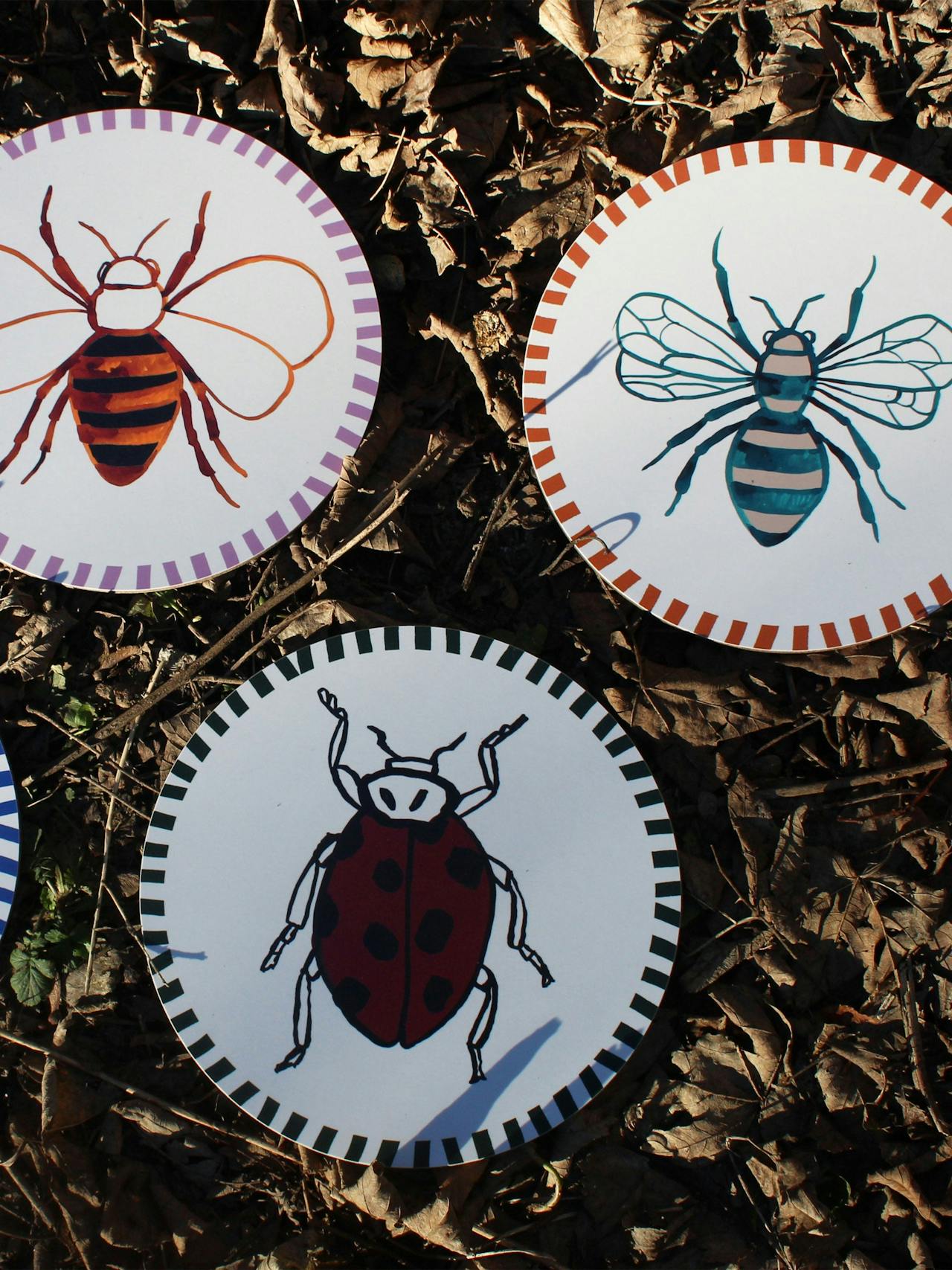 Wasp placemat Placemat Amuse La Bouche    - Collagerie