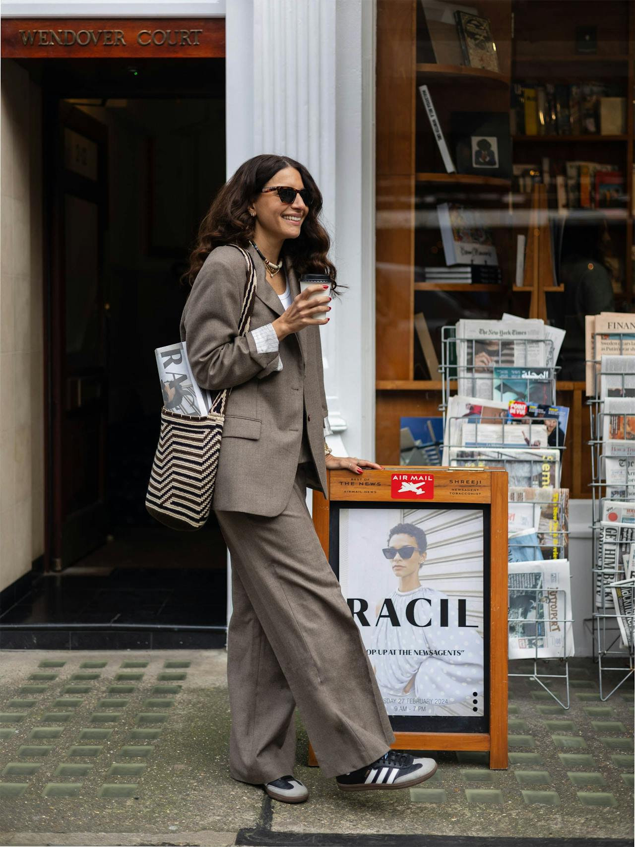 Taupe Cary trousers Trousers & Shorts Racil    - Collagerie