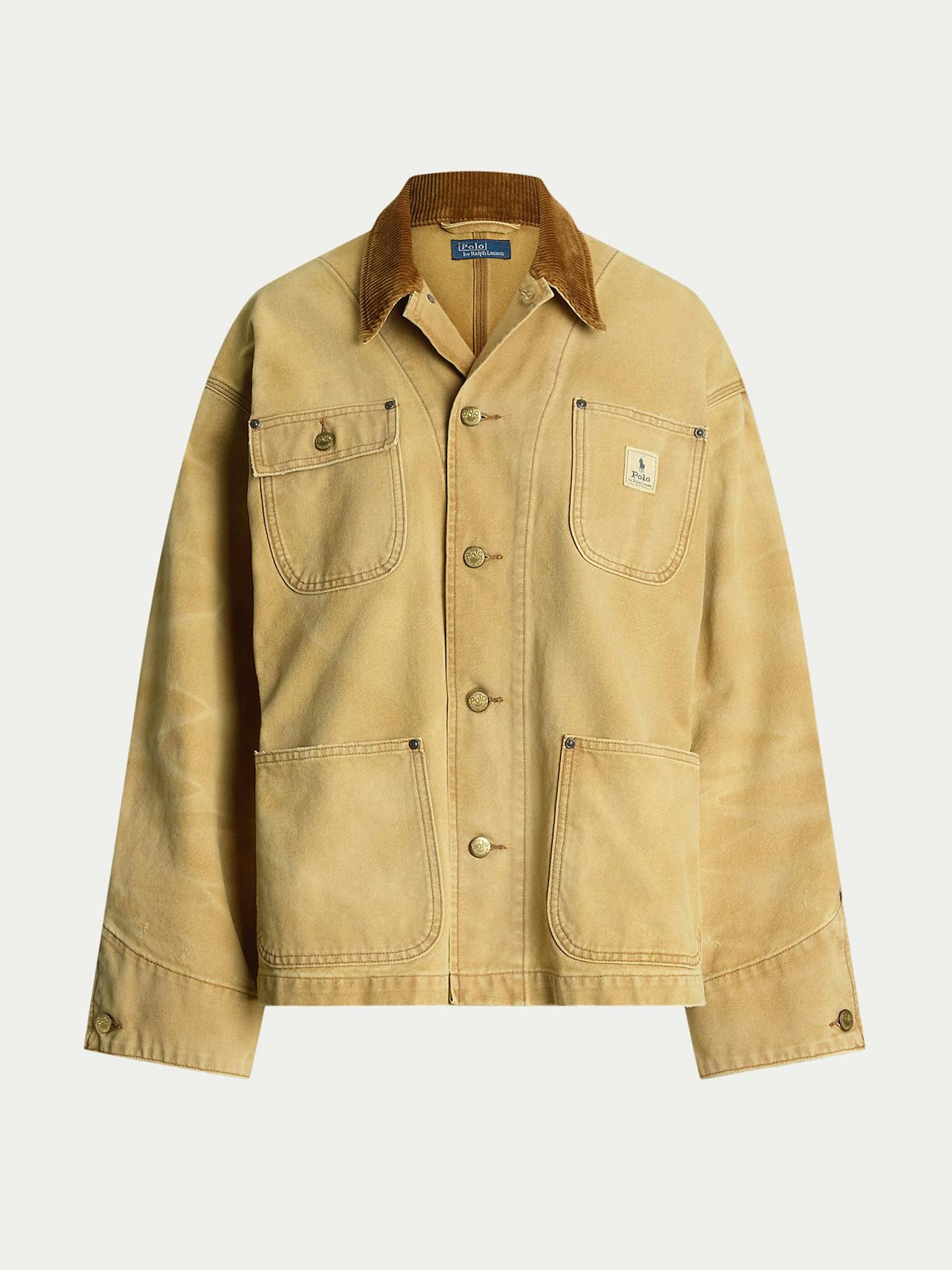 Cotton canvas utility jacket