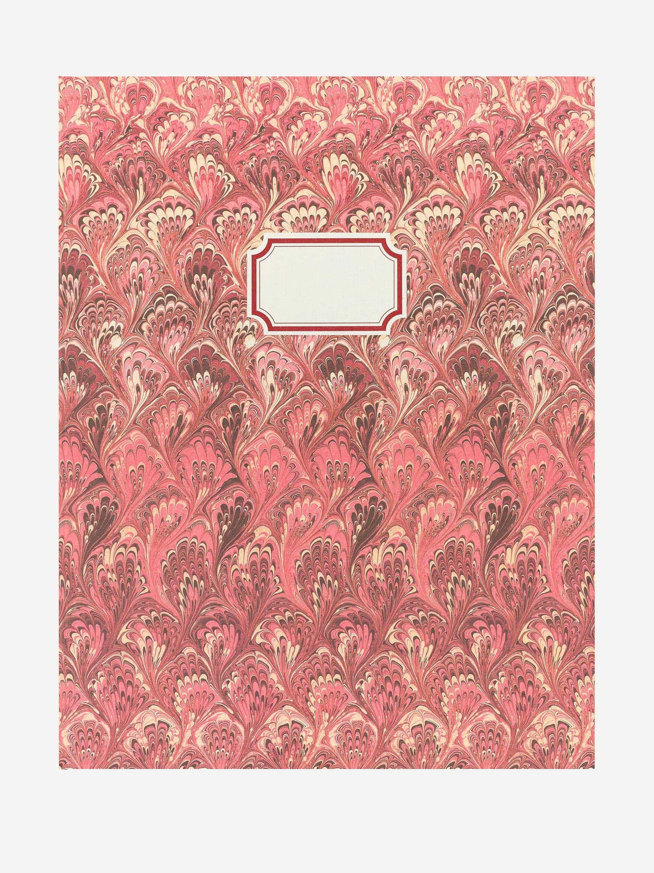 Hostess book, marble red/pink Miscellaneous Rebecca Udall    - Collagerie