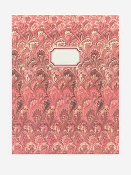 Hostess book, marble red/pink Miscellaneous Rebecca Udall    - Collagerie