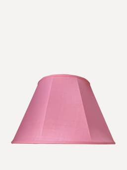 Octagon silk lampshade, rose  Silo Studio    - Collagerie