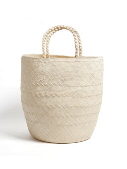 Bridget large woven basket Baskets Mondo Corsini    - Collagerie