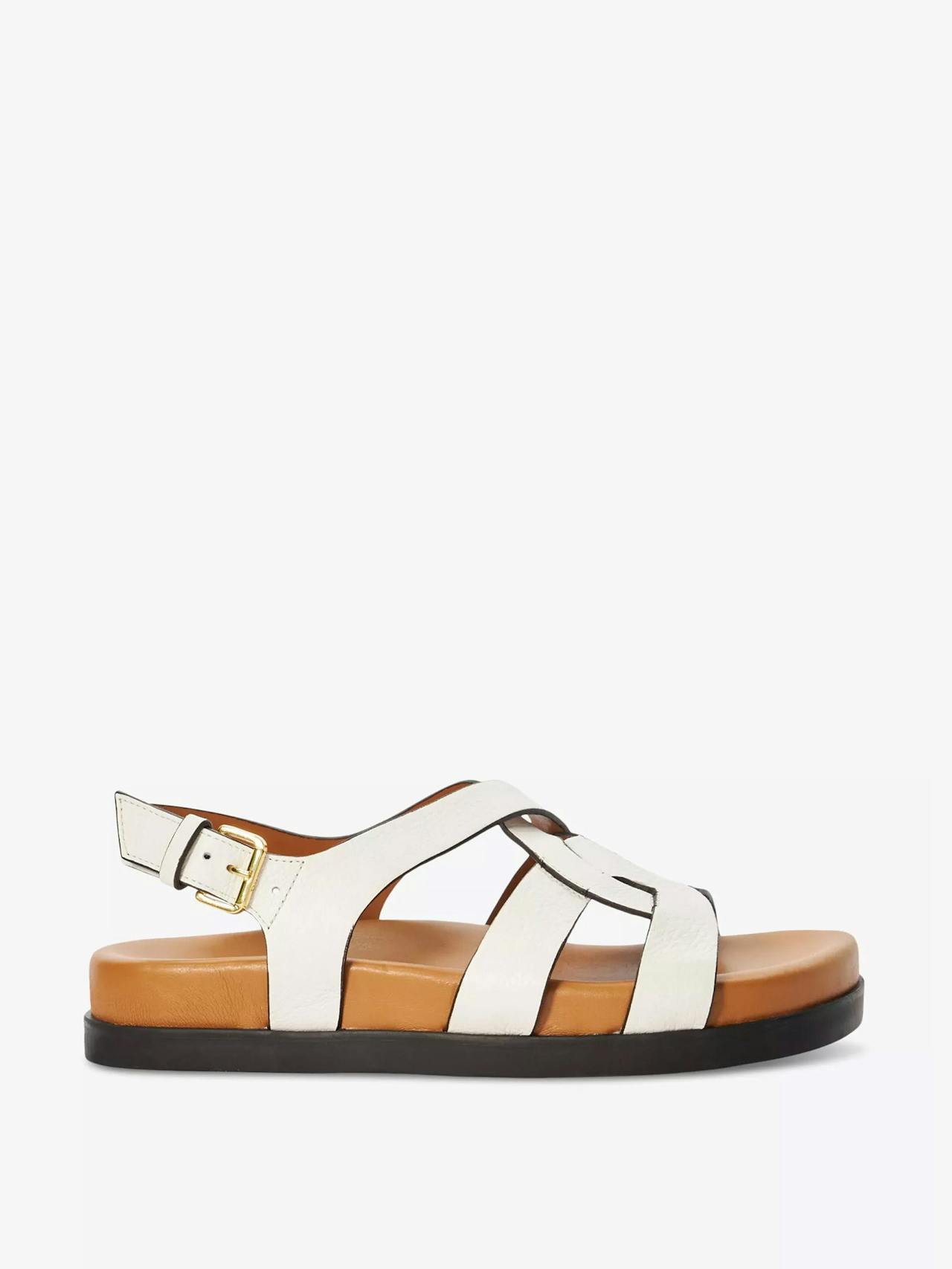 Loupin cut-out strappy leather sandals