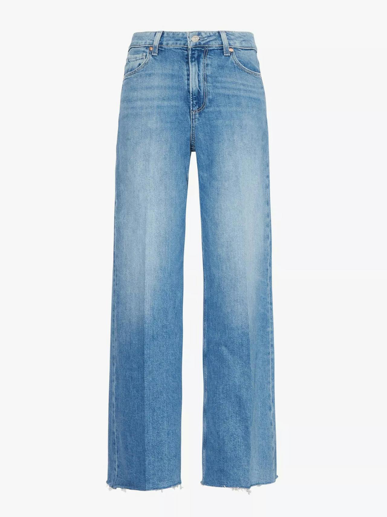 Anessa 31 raw-hem stretch-denim jeans