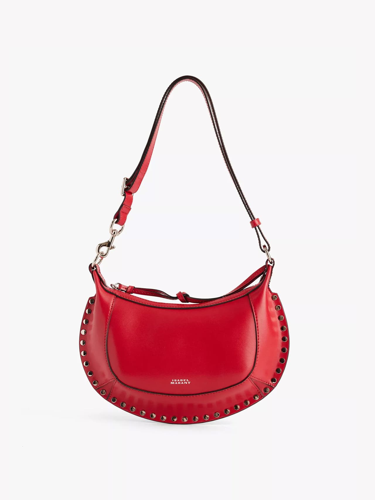 Oskan Moon studs-embellishment leather shoulder bag