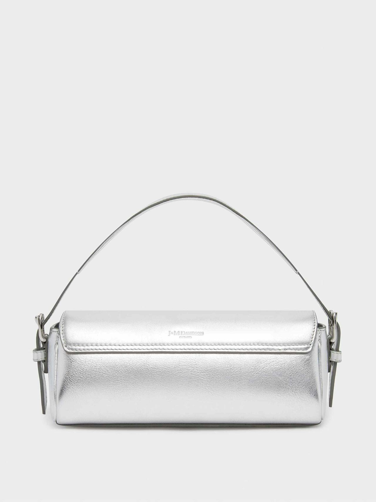 Silver Bonny baguette bag BAGS J&M Davidson    - Collagerie