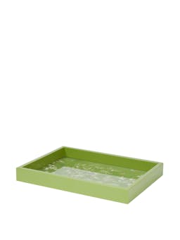 Green small chinoiserie tray  Addison Ross    - Collagerie