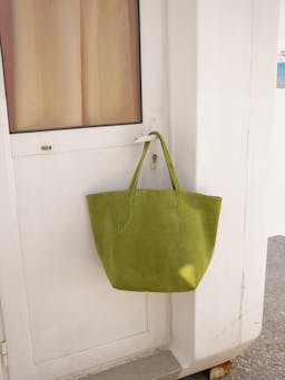 Army suede Sprout tote bag Bags Little Liffner    - Collagerie