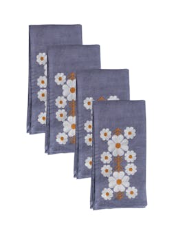 Tulpina linen napkins Interiors Sharland England    - Collagerie