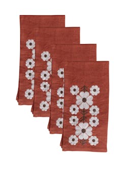 Tulpina linen napkins Interiors Sharland England    - Collagerie