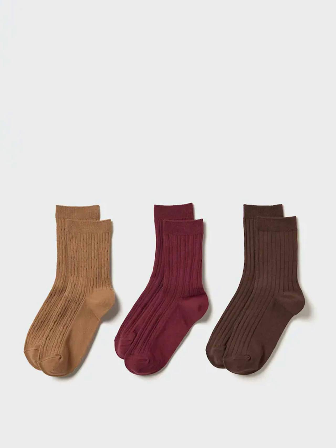 Crew cable socks (set of 3)