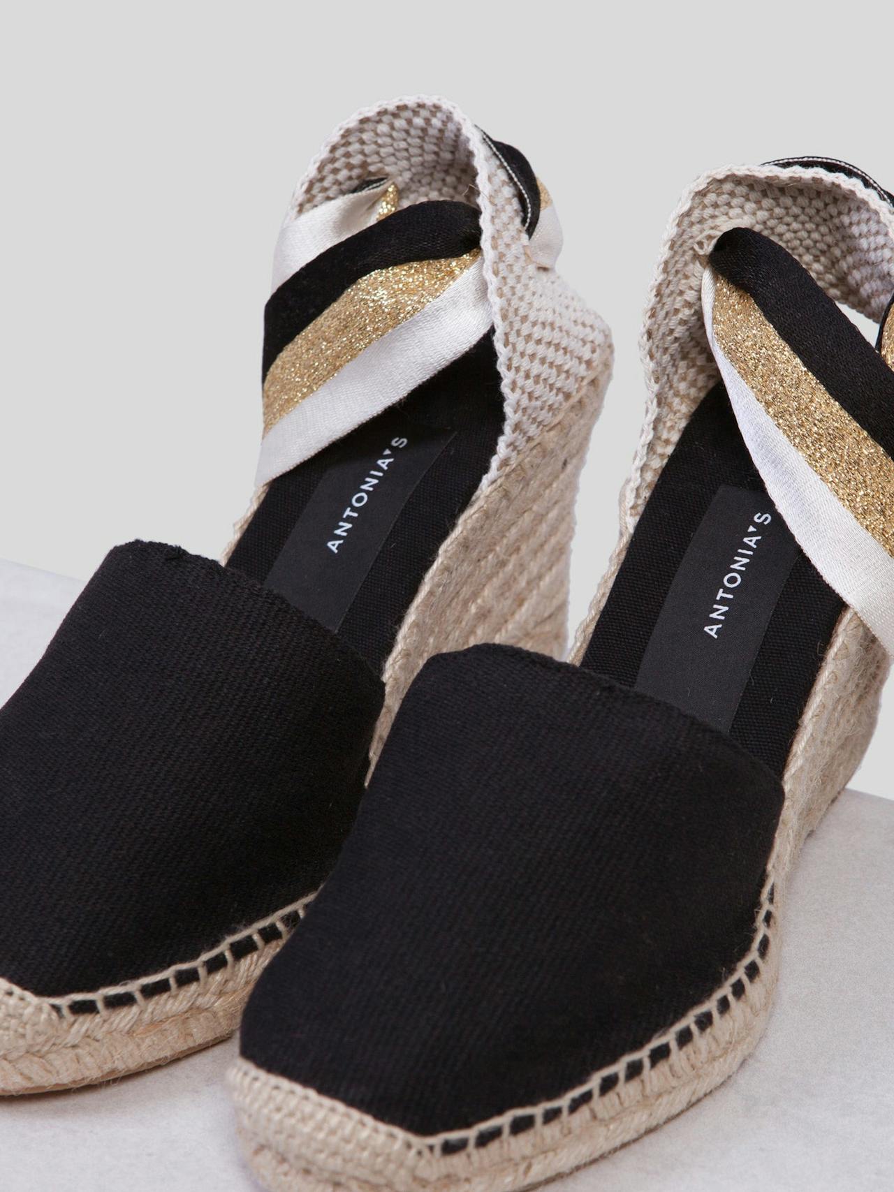 Gold Valença wedge espadrilles Shoes Antonia's    - Collagerie