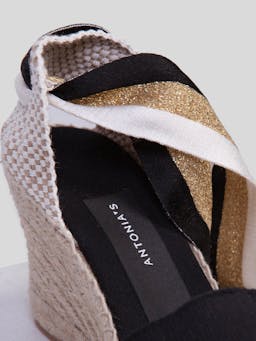 Gold Valença wedge espadrilles Shoes Antonia's    - Collagerie