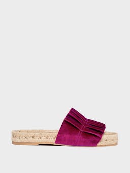 Bougainville velvet Vegueta sliders Shoes Antonia's    - Collagerie