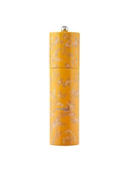 Yellow chinoiserie salt and pepper mill  Addison Ross    - Collagerie