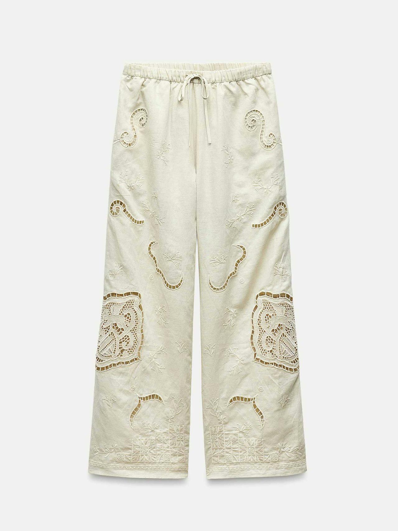 ZW Collection embroidered trousers