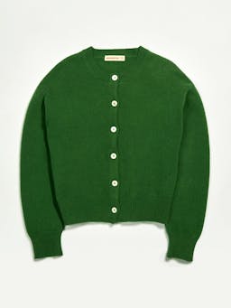 Green Geelong Ada crewneck cardigan Clothing &Daughter    - Collagerie